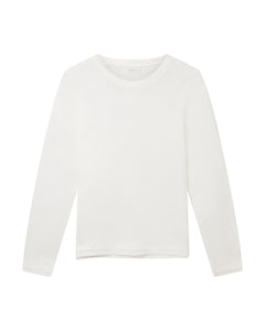The LAYERED Tee 01 - White + White