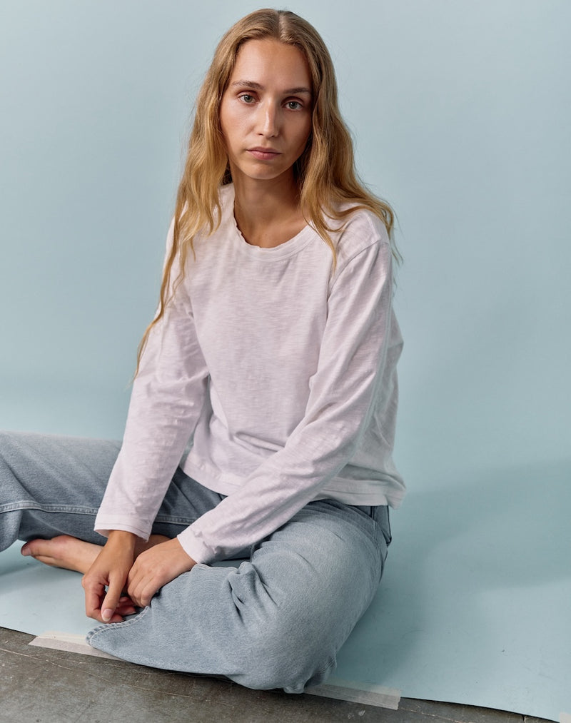 The Layered Tee Duo Set - White