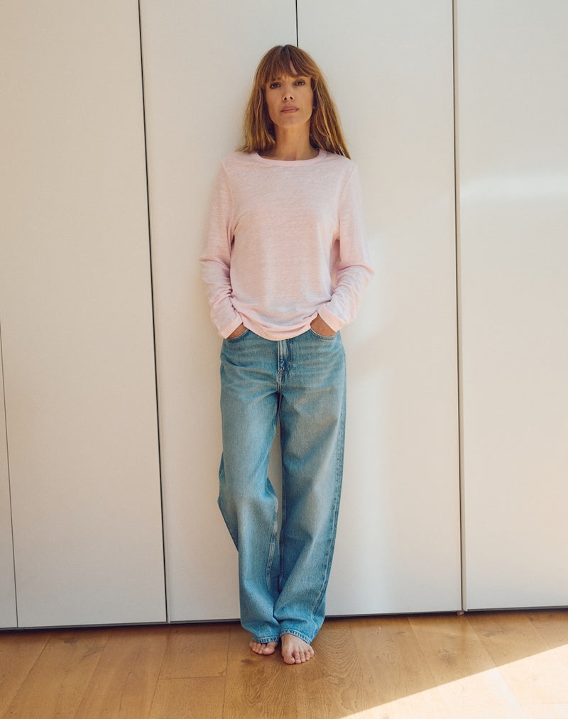 The Linen / The Long Sleeve  - Blush, Renewed + Restored