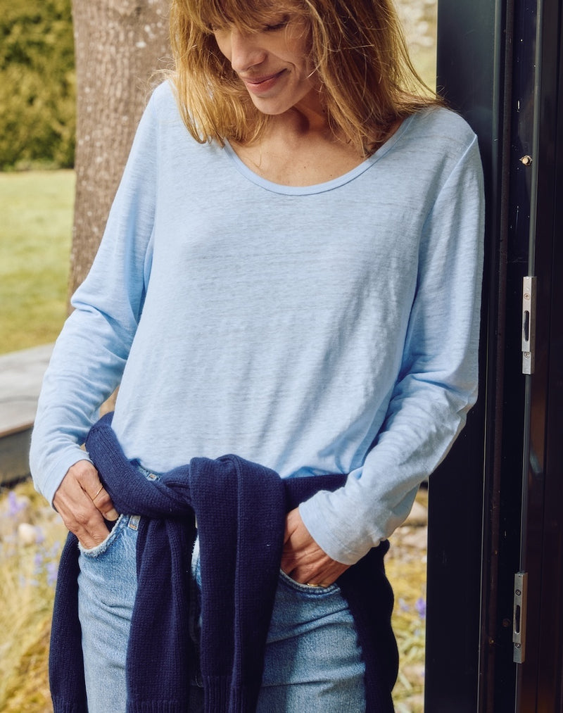 The Linen / The Scoop - Salt Blue, Renewed + Restored