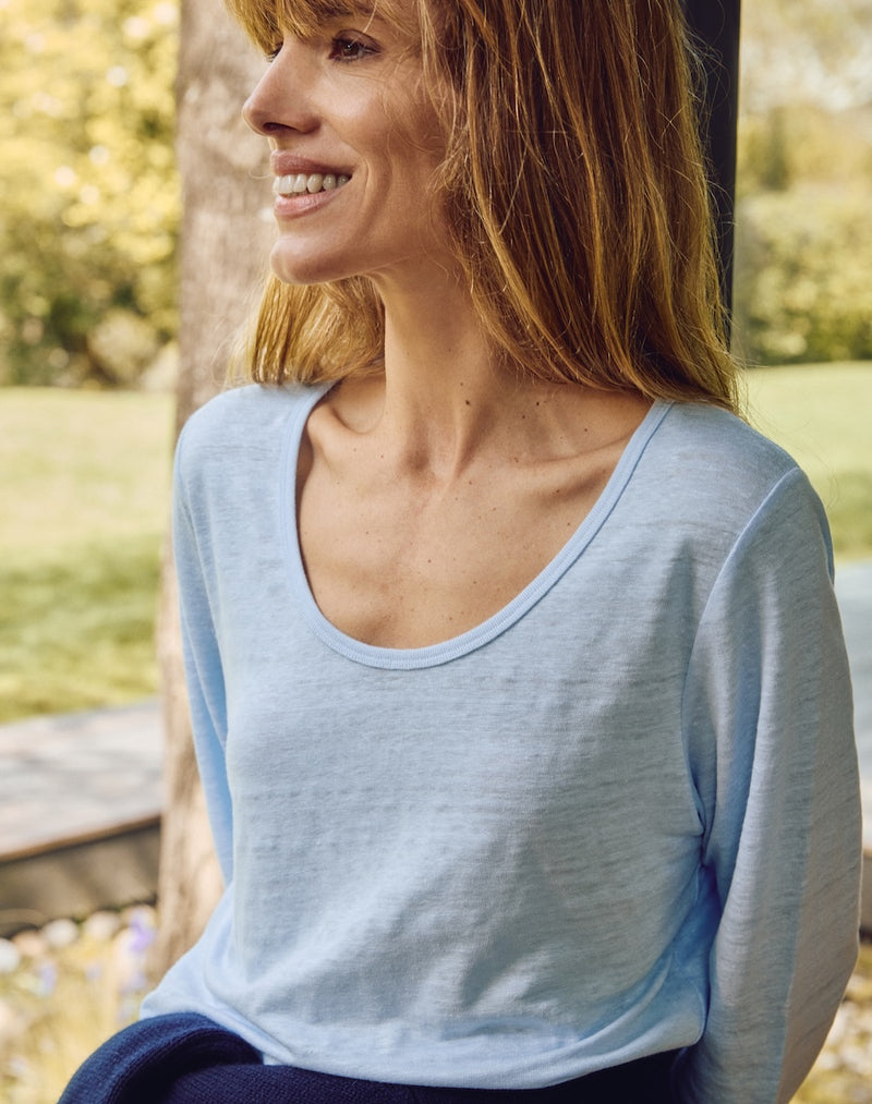 The Linen / The Scoop - Salt Blue, Renewed + Restored