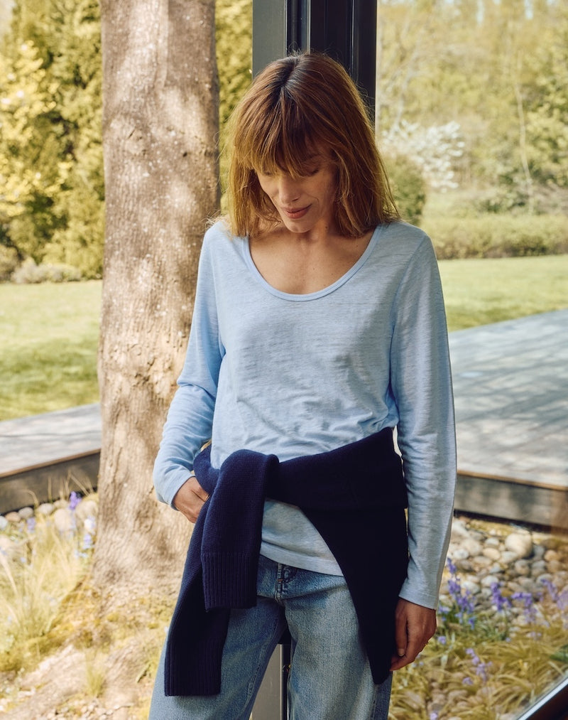 The Linen / The Scoop - Salt Blue, Renewed + Restored