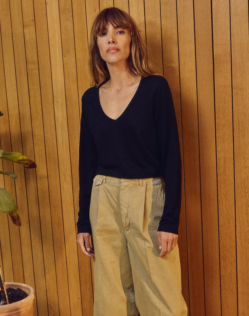 The Linen / The V - Black, Renewed + Restored