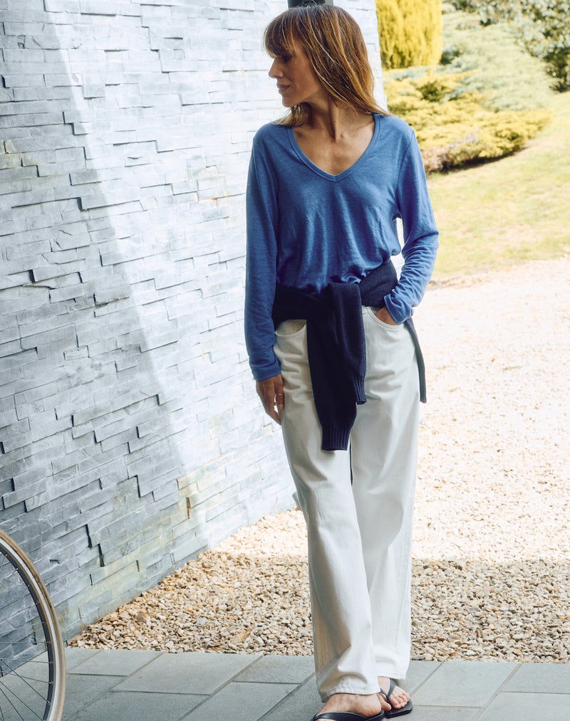 The Linen / The V - Harbour Blue, Renewed + Restored