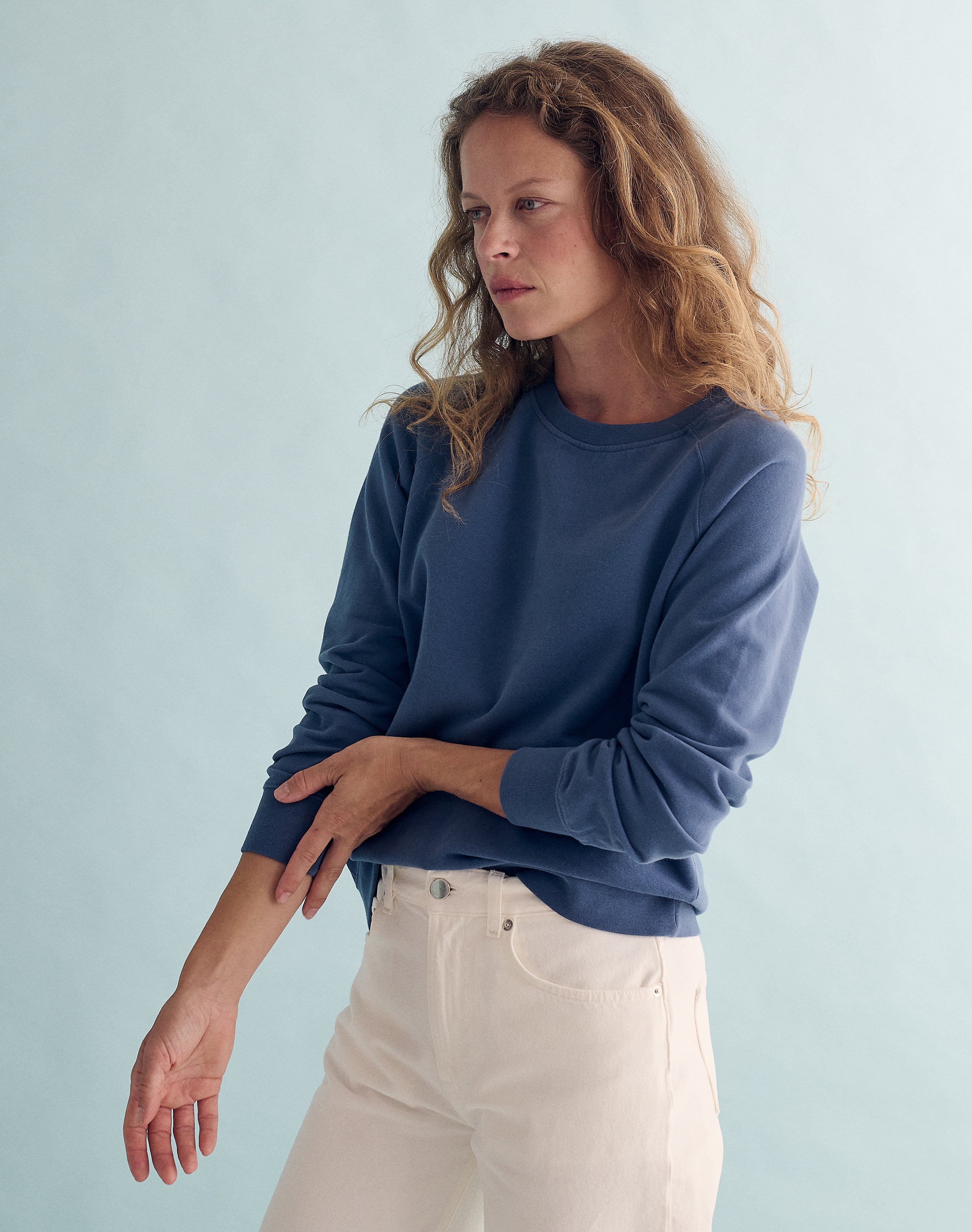 The Lived-In Loopback / Vintage-Fit - Cool Ocean