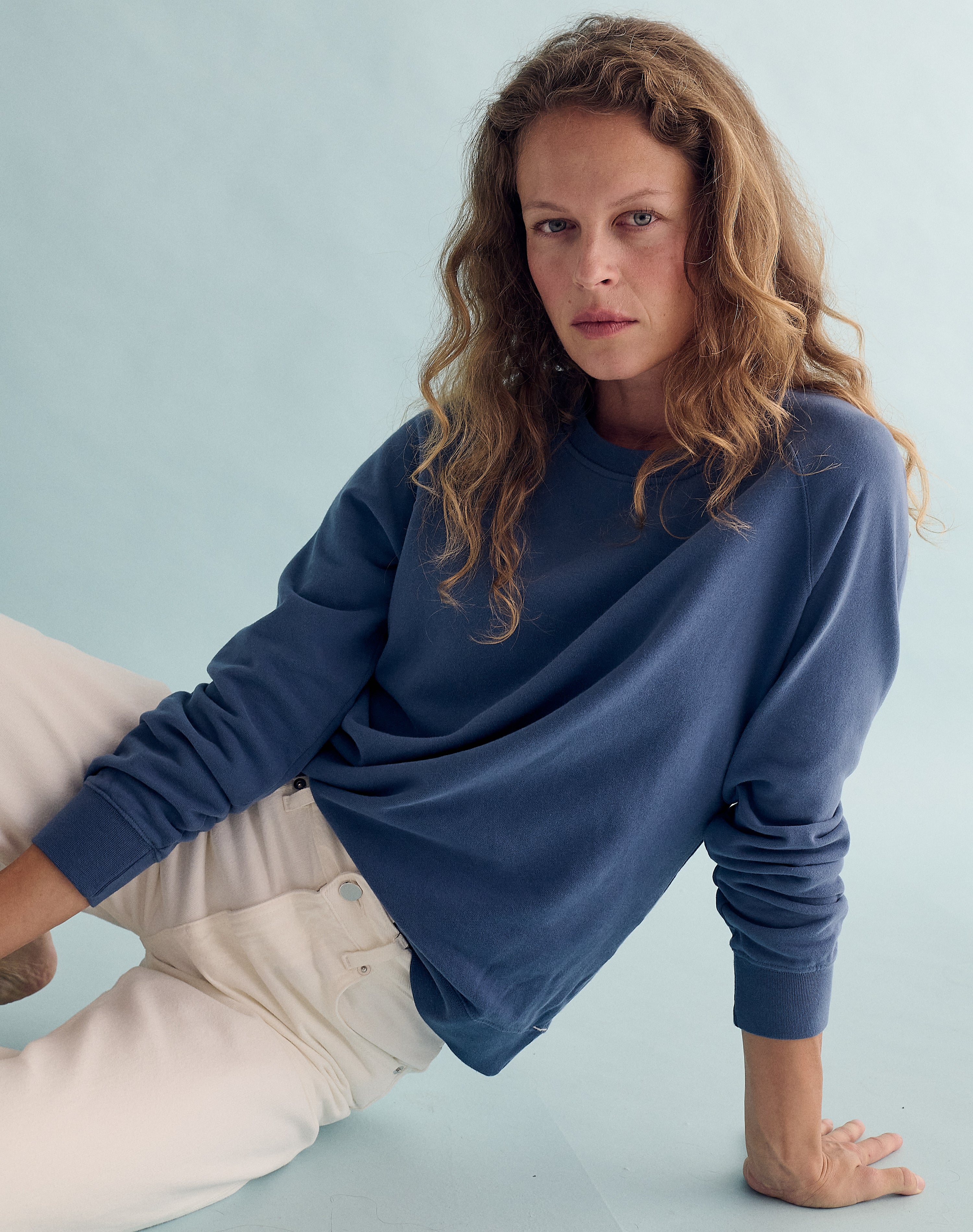 The Lived-In Loopback / Vintage-Fit - Cool Ocean