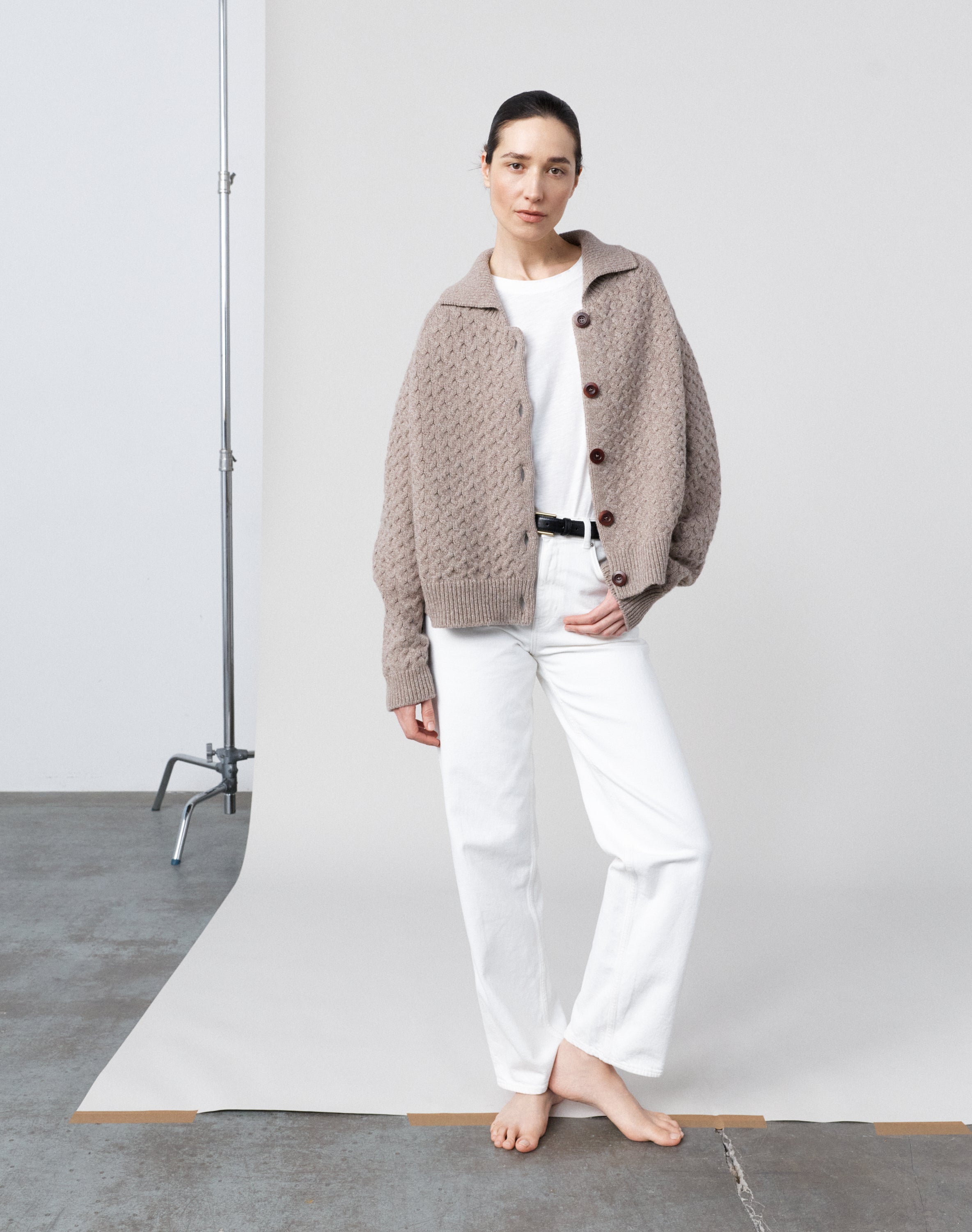 The Maree Jacket - Oat