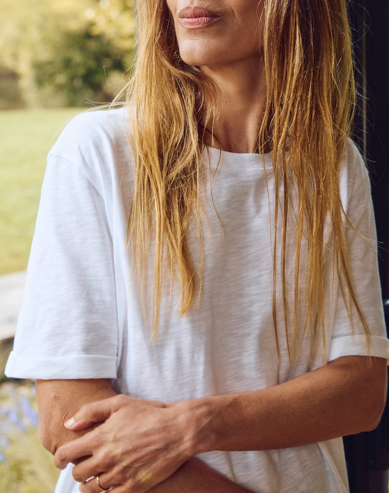 The Relaxed Tee - White