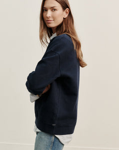 The Relaxed-fit SWEATSHIRT - True Navy