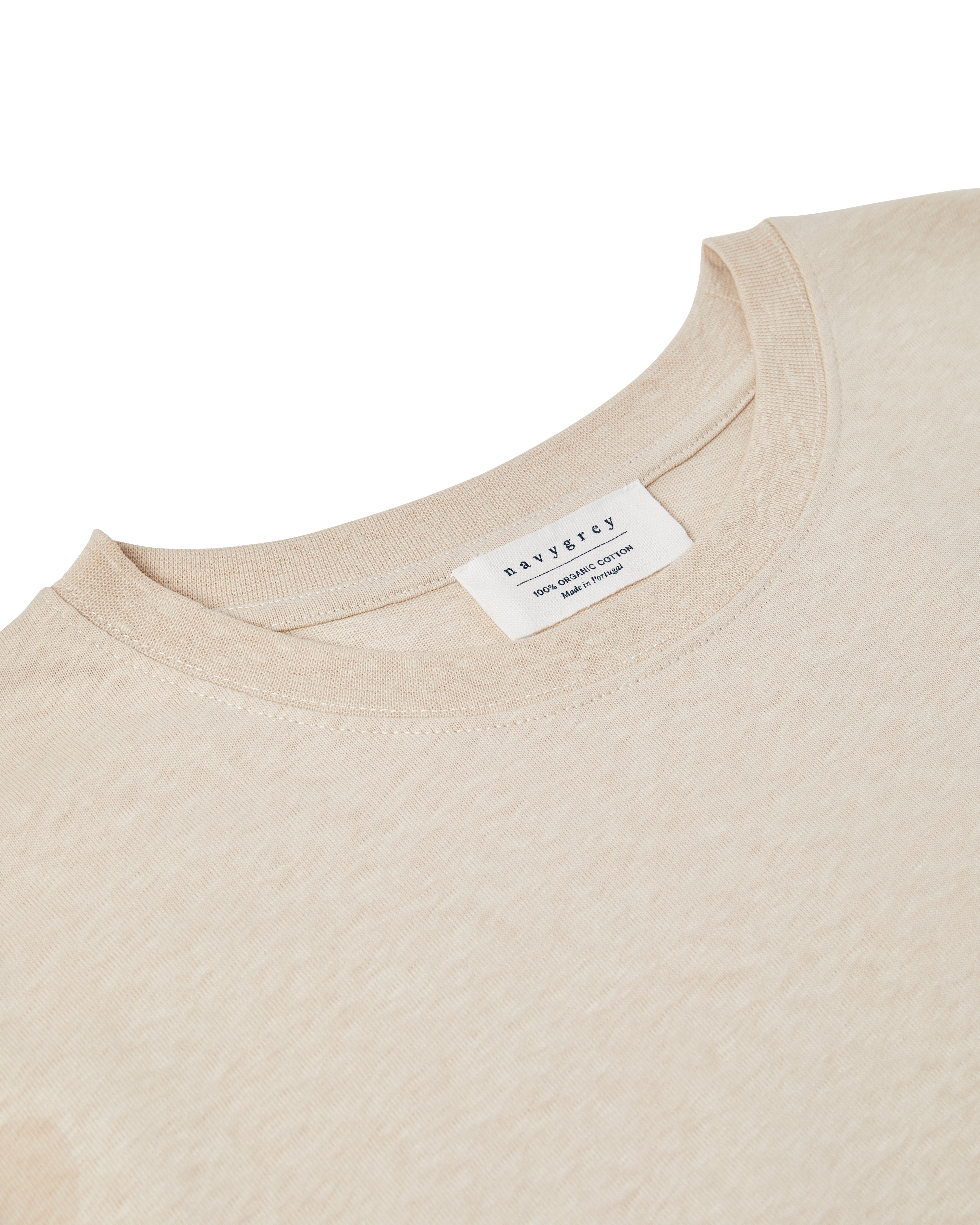 The STRUCTURED SLUB  / The Short Sleeve - Marram, Renewed + Restored