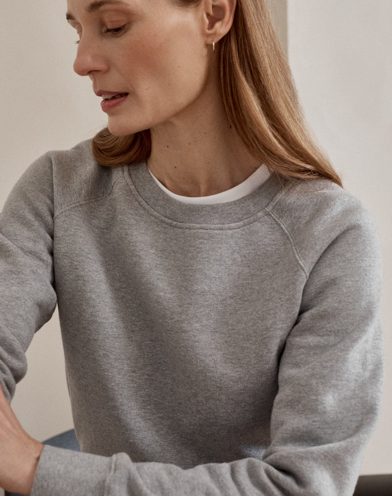 The Vintage-fit SWEATSHIRT - Slate Grey, Renewed + Restored