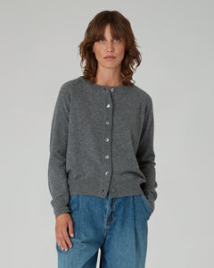 The WEEKEND CARDIGAN - Atlantic Grey