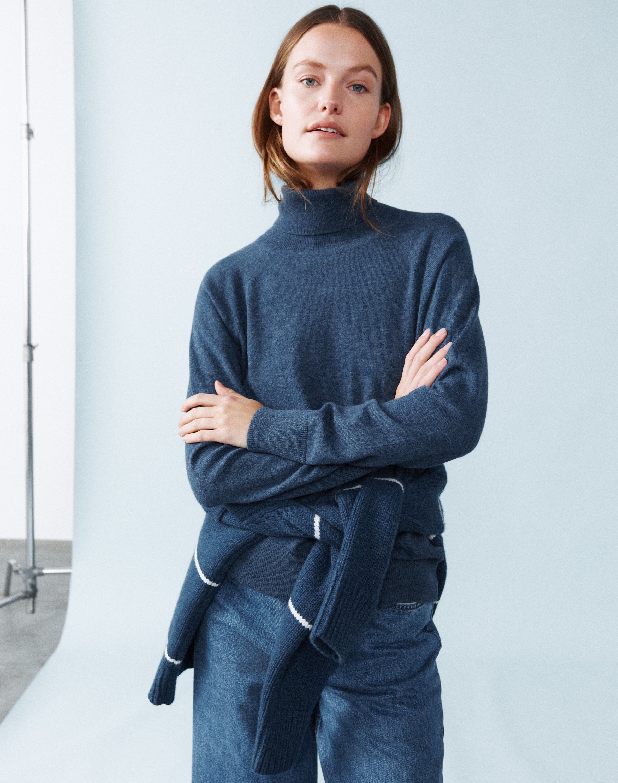 The Weekend Polo - Atlantic Blue