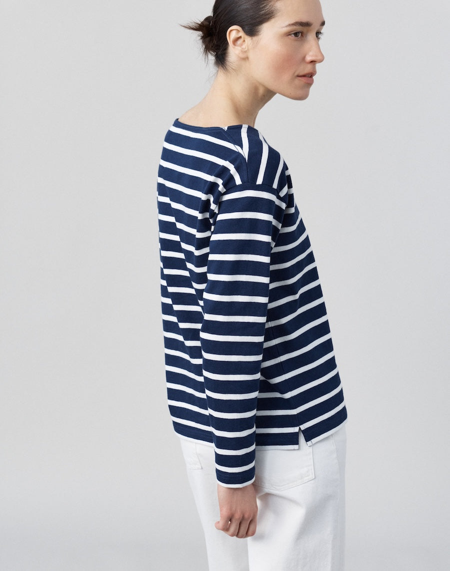 The BRETON 01 / The Original - Navy + Ecru