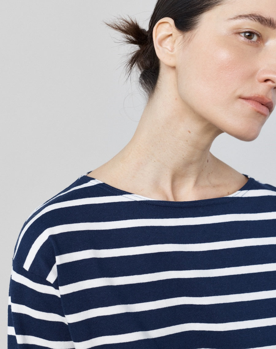 The BRETON 01 / The Original - Navy + Ecru