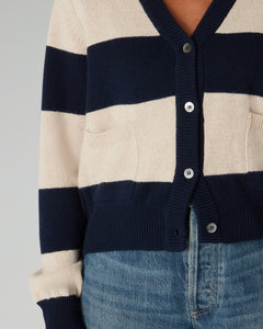 The CARDIGAN / 3.0 - Navy & Parchment