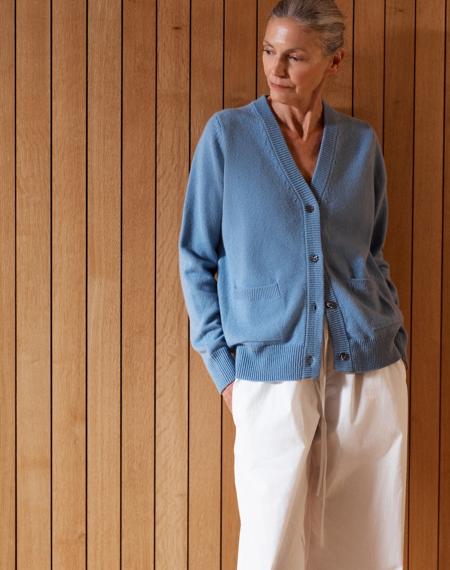 The Original Cardigan - Afternoon Blue