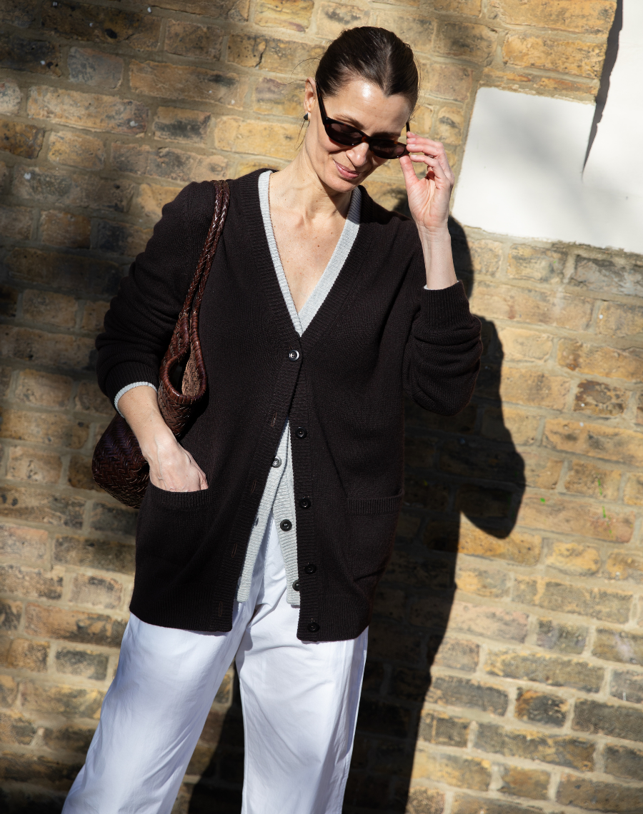 The Cardigan / 2.0 - Carob