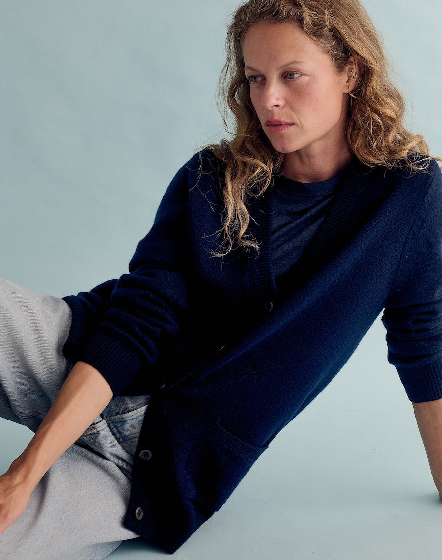 The Cardigan / 2.0 - Navy