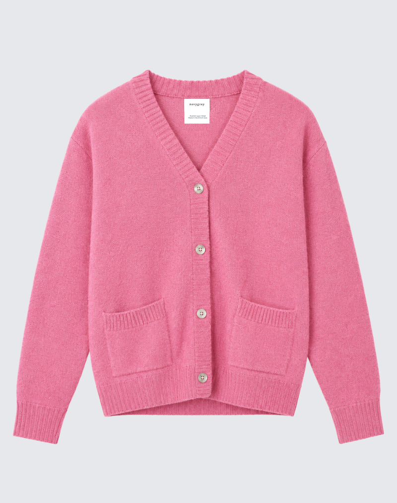 The Cardigan - Austin Pink
