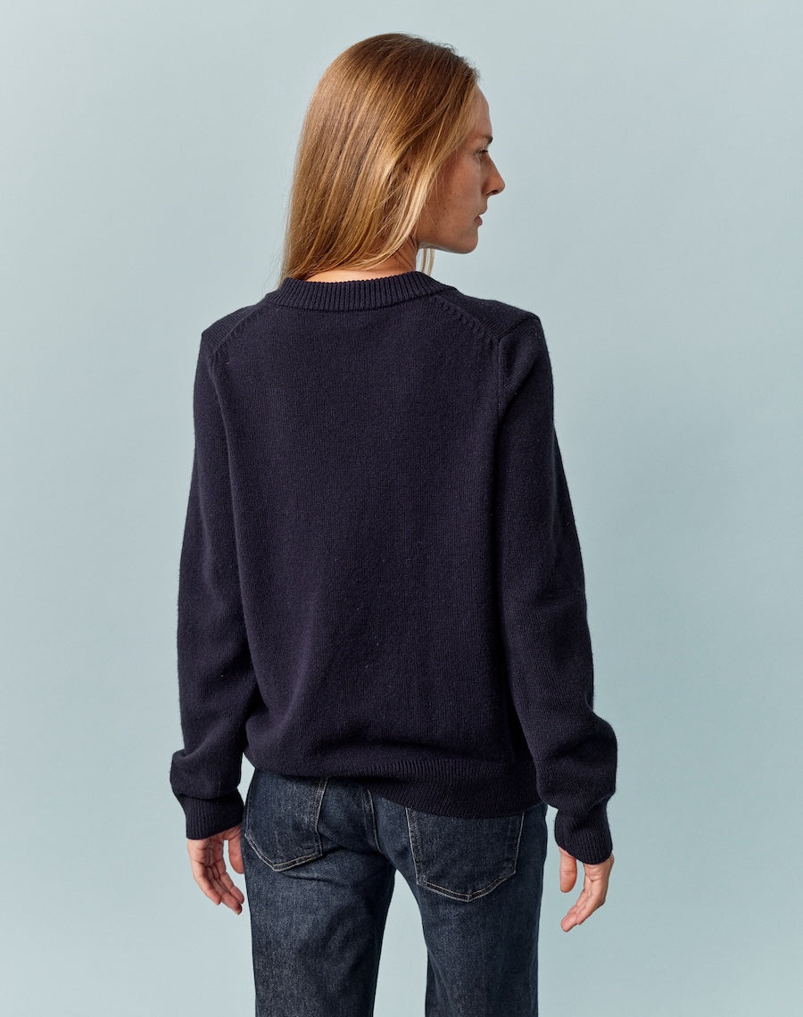 The Cardigan - Navy