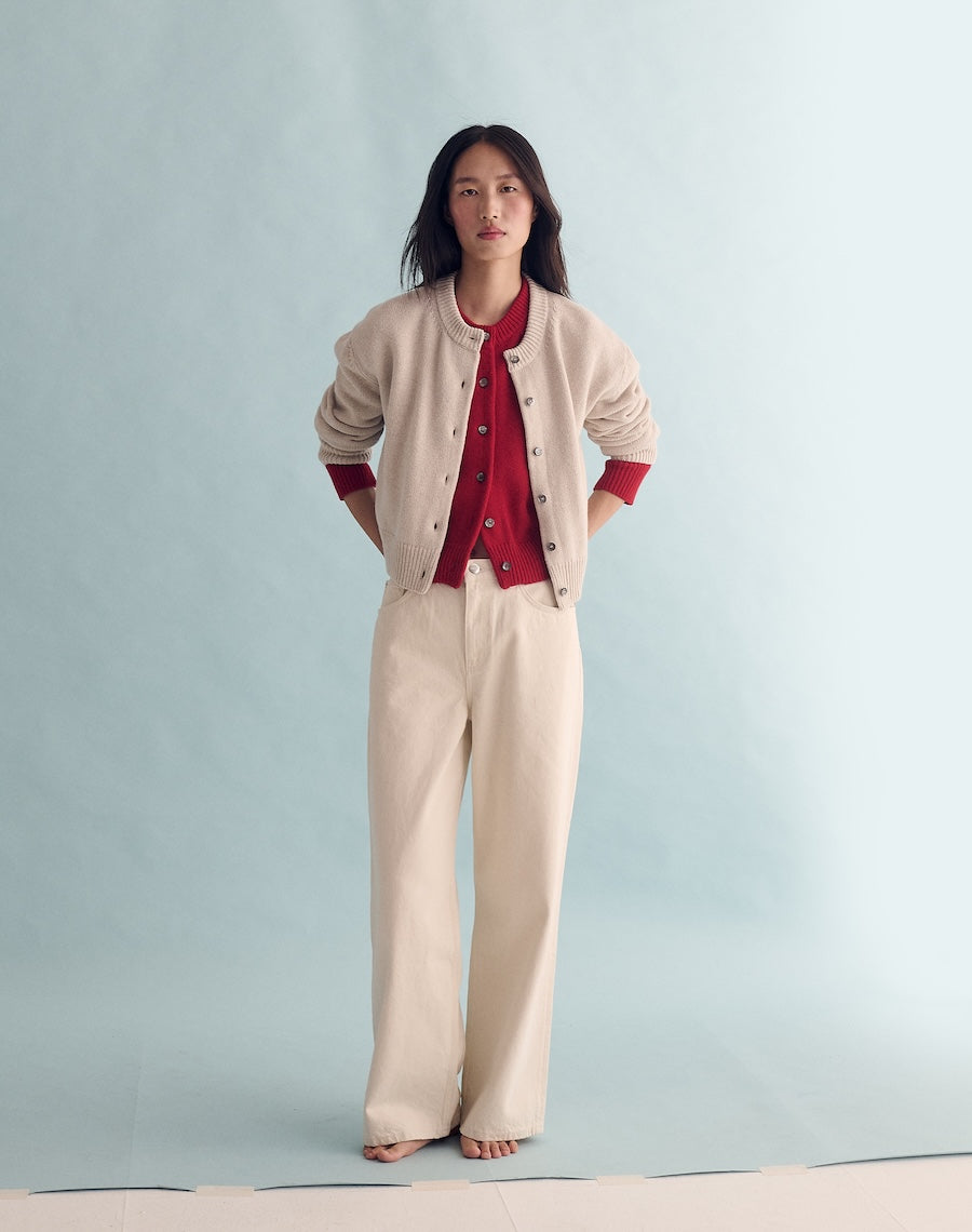 The Easy Cardigan - Carmine