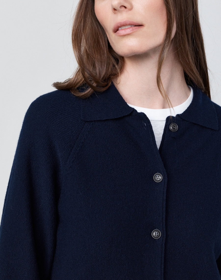 The Gentle Cardigan - Navy