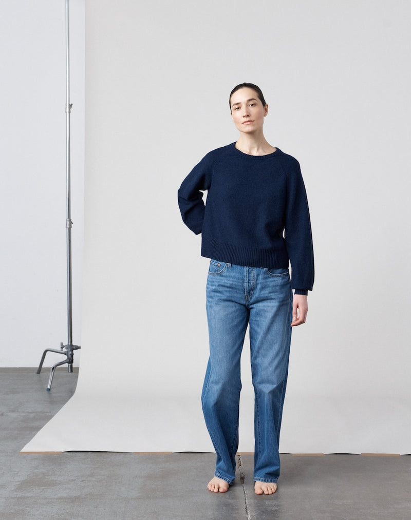The Gentle Crew - Navy Marl, Renewed + Restored