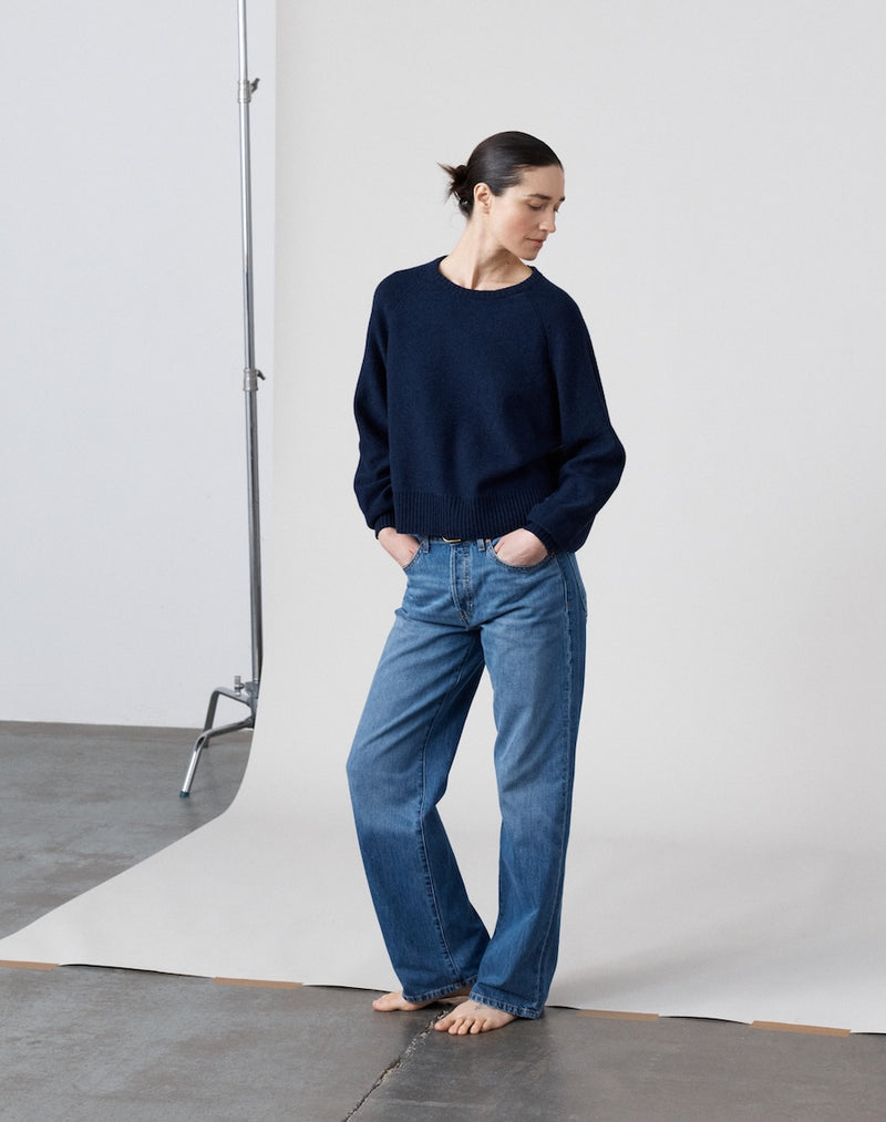 The Gentle Crew - Navy Marl, Renewed + Restored