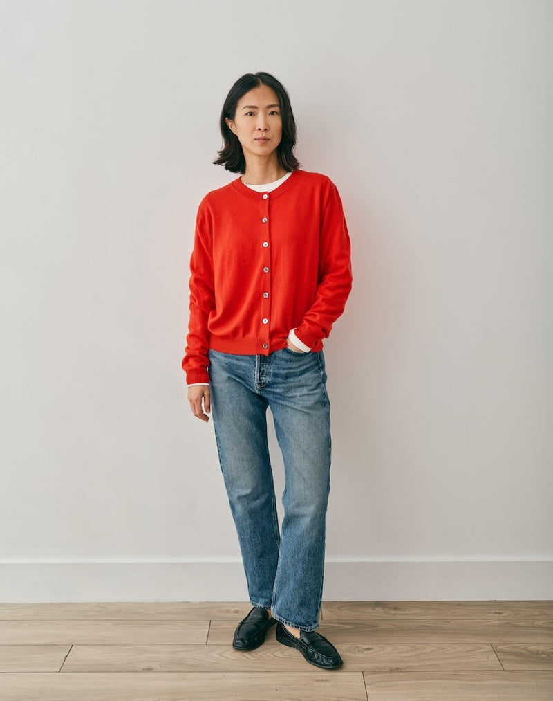The Fenera Cardigan - Poppy