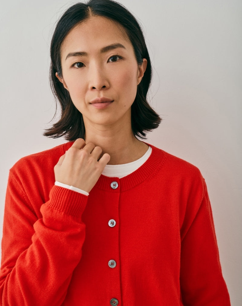 The Fenera Cardigan - Poppy