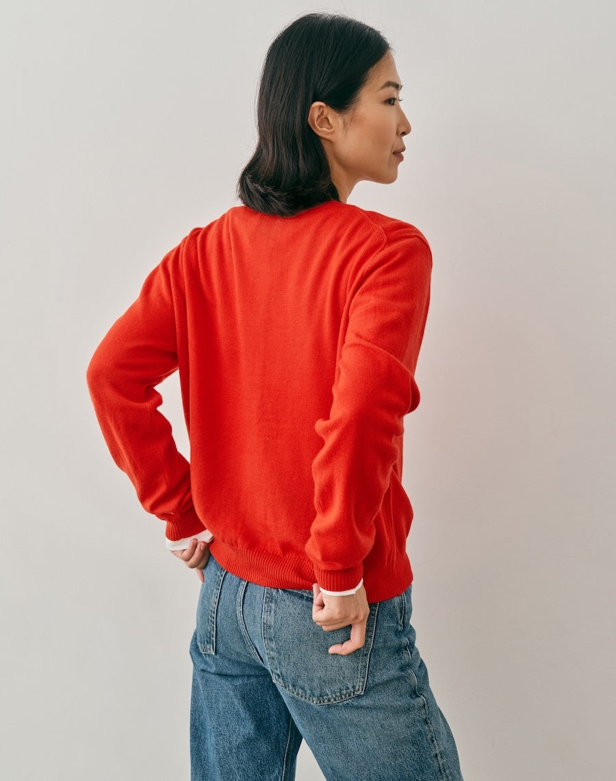 The Fenera Cardigan - Poppy