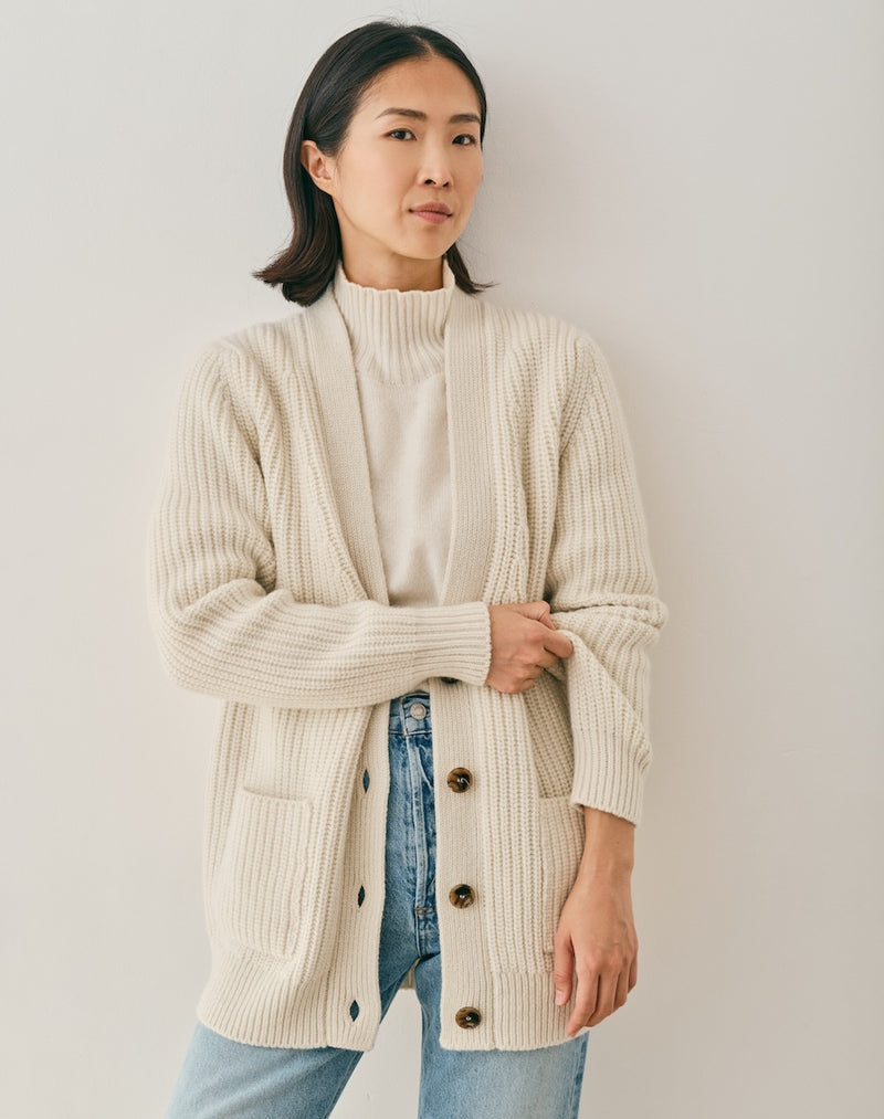 The Heirloom Cardigan - Ecru