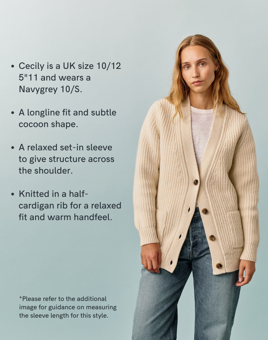 The Heirloom Cardigan - Ecru