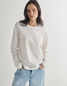 The LAYERED Tee 01 - White + White