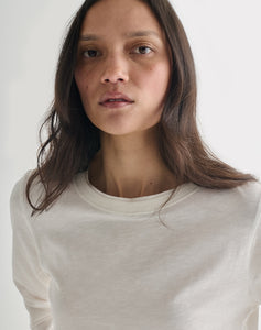 The LAYERED Tee 01 - White + White
