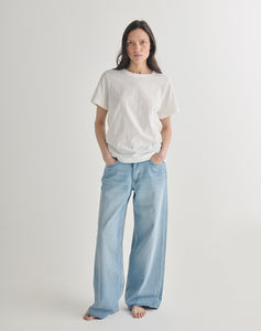 The LAYERED Tee 02 - White + White