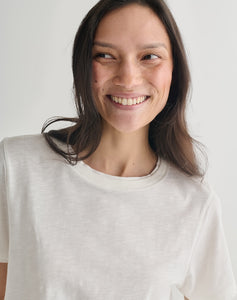 The LAYERED Tee 02 - White + White