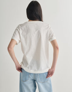 The LAYERED Tee 02 - White + White