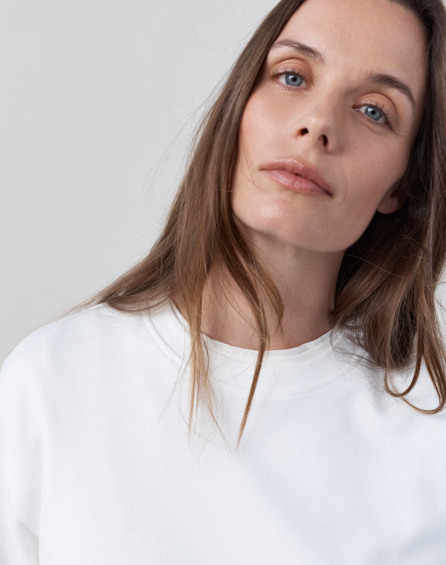 The Lived-In Loopback / Classic-Fit - White