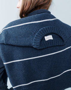 The OVERSIZE - Atlantic Blue & Ice White