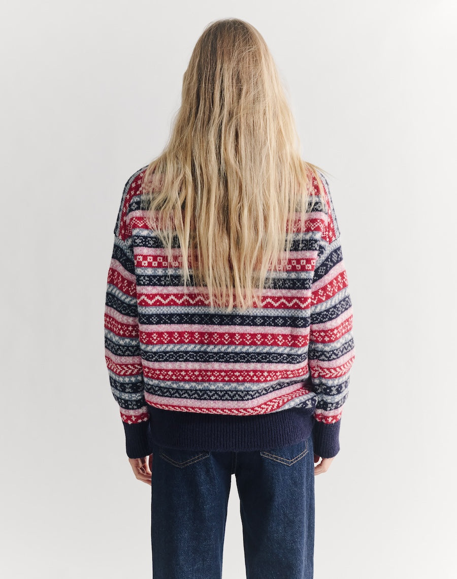 The REAL SHETLAND - Carmine / Navy