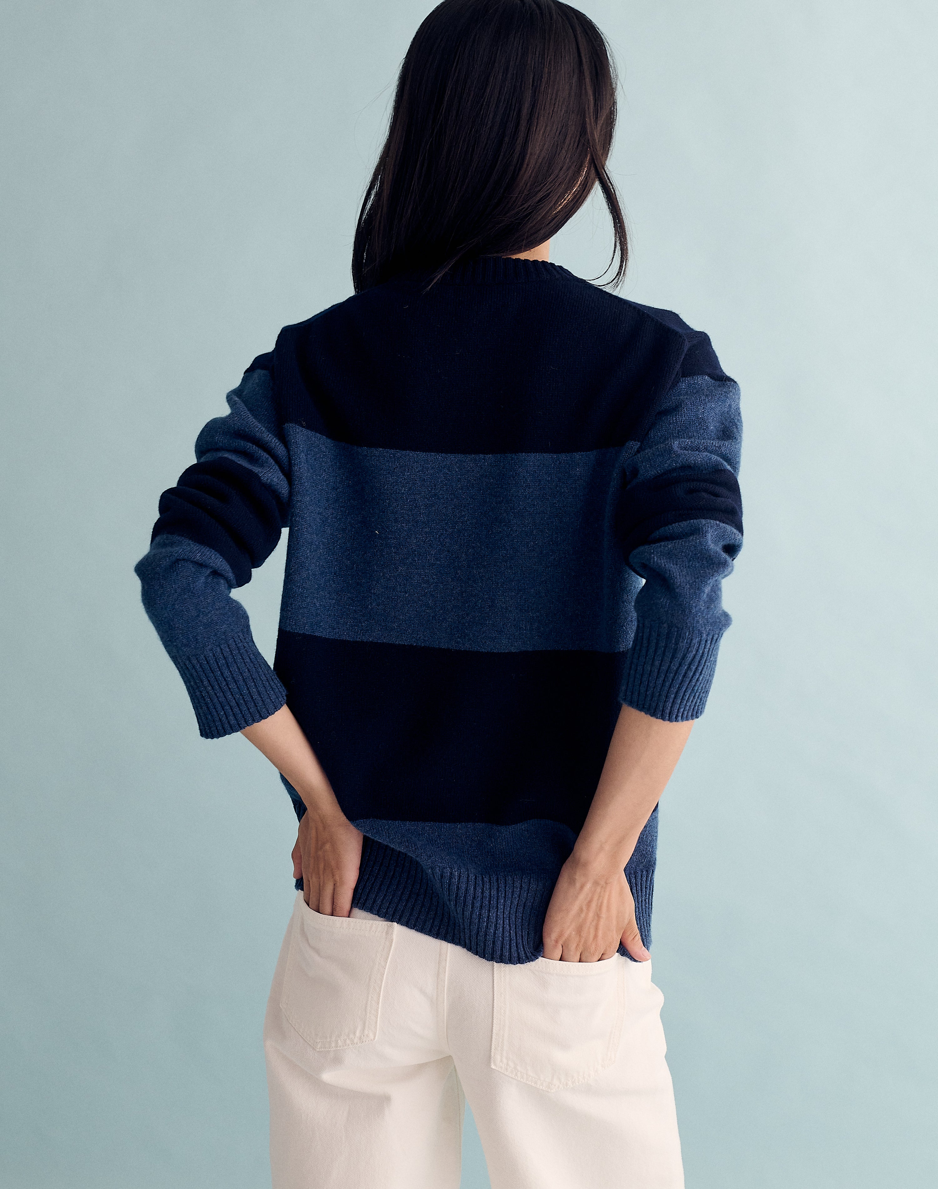 The Relaxed - Navy & Atlantic Blue, Renewed + Restored