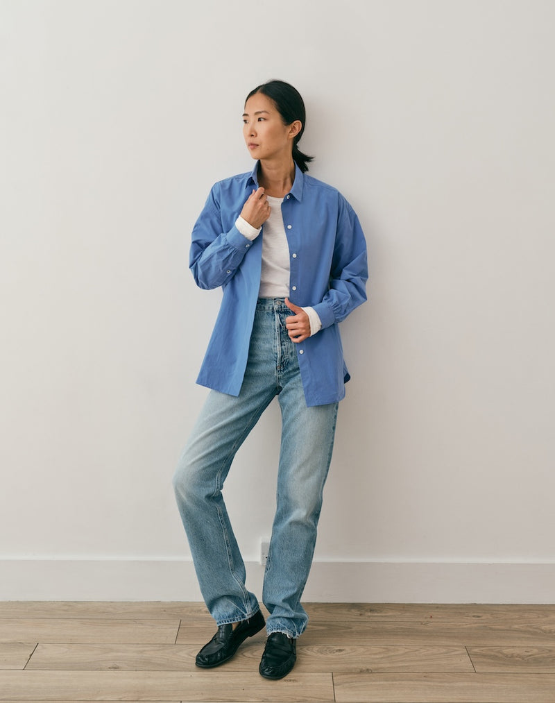 The Relaxed Shirt - Malin Blue