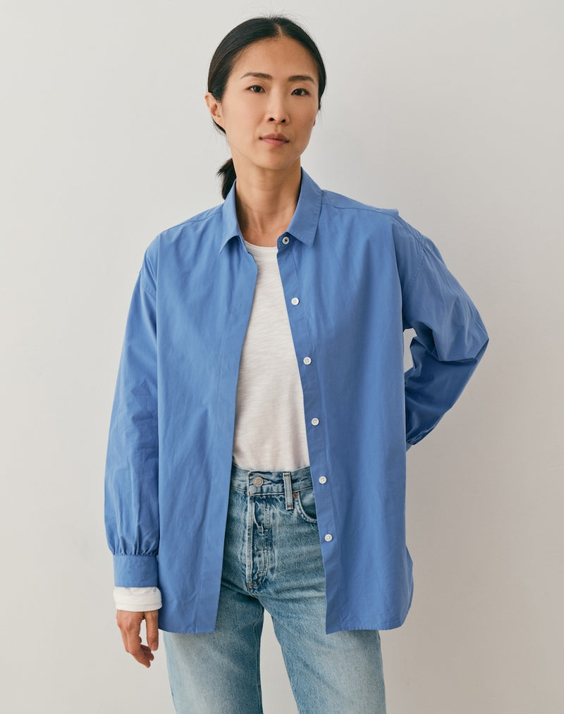 The Relaxed Shirt - Malin Blue