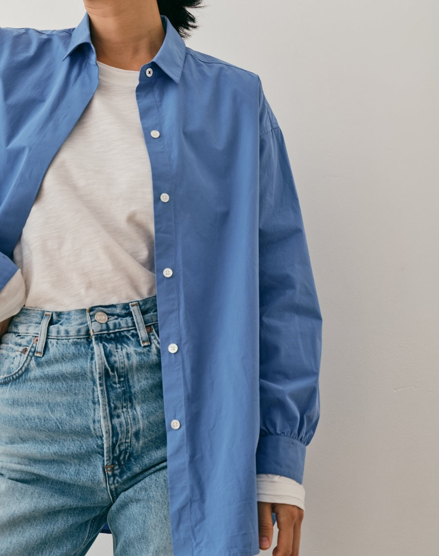 The Relaxed Shirt - Malin Blue
