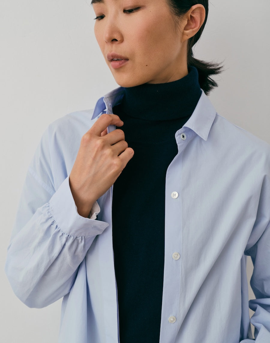The Relaxed Shirt - Salt Blue