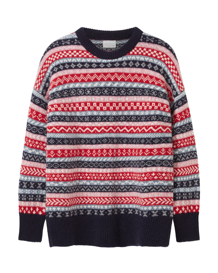 The REAL SHETLAND - Carmine / Navy