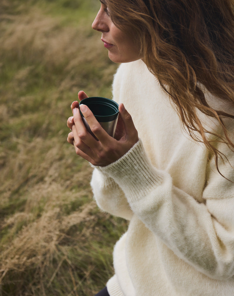 The Brushed Shetland - Off White