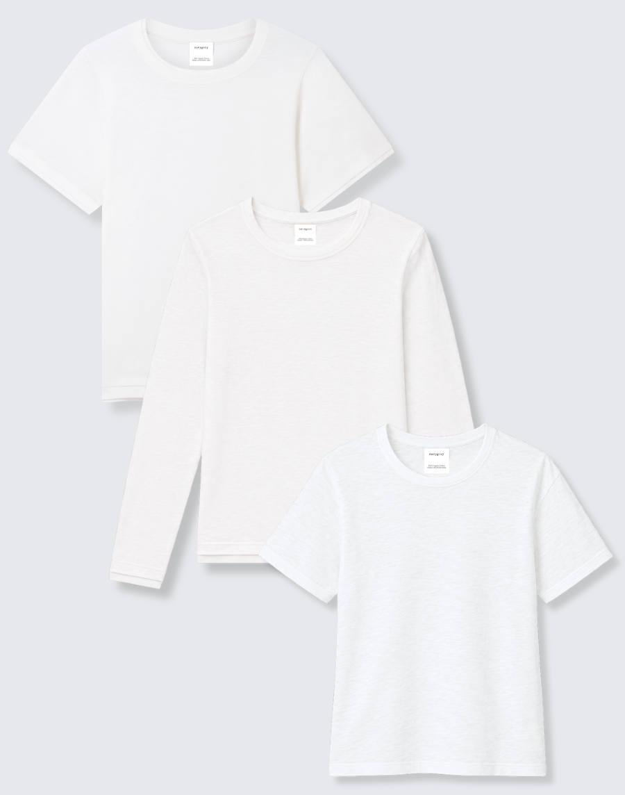 The Tee Set - White